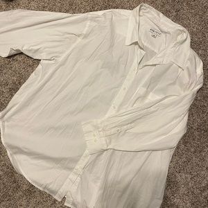 White Button Up Dress Shirt
